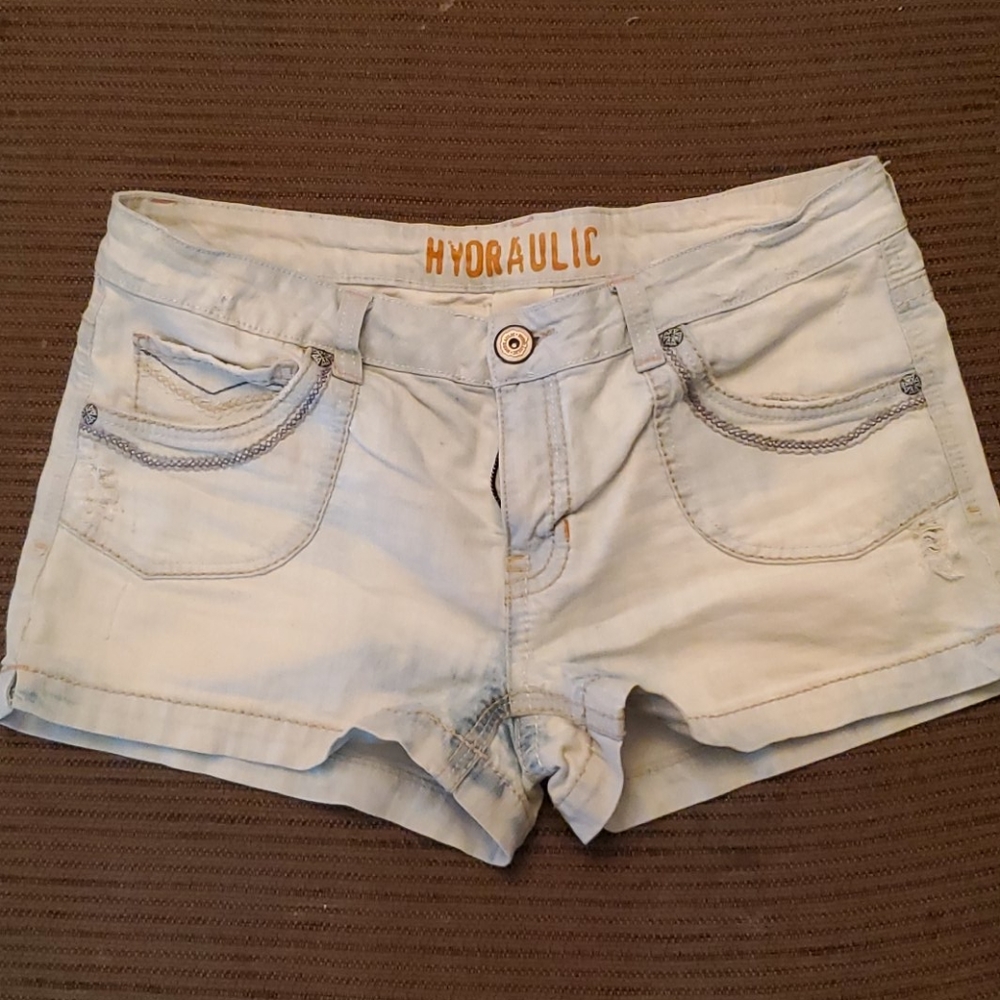 Hydraulic Jean Shorts
